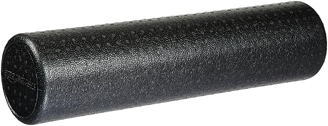 Foam roller Amazon Basics nero ad alta densità da 60 cm