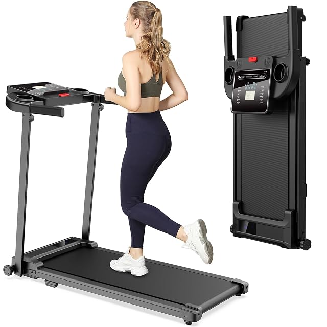 Tapis da camminata pieghevole Zeporix in acciaio Q235 e ABS con nastro antiscivolo